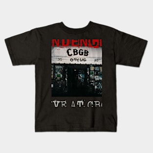 sucial tendencies live at cbgb Kids T-Shirt